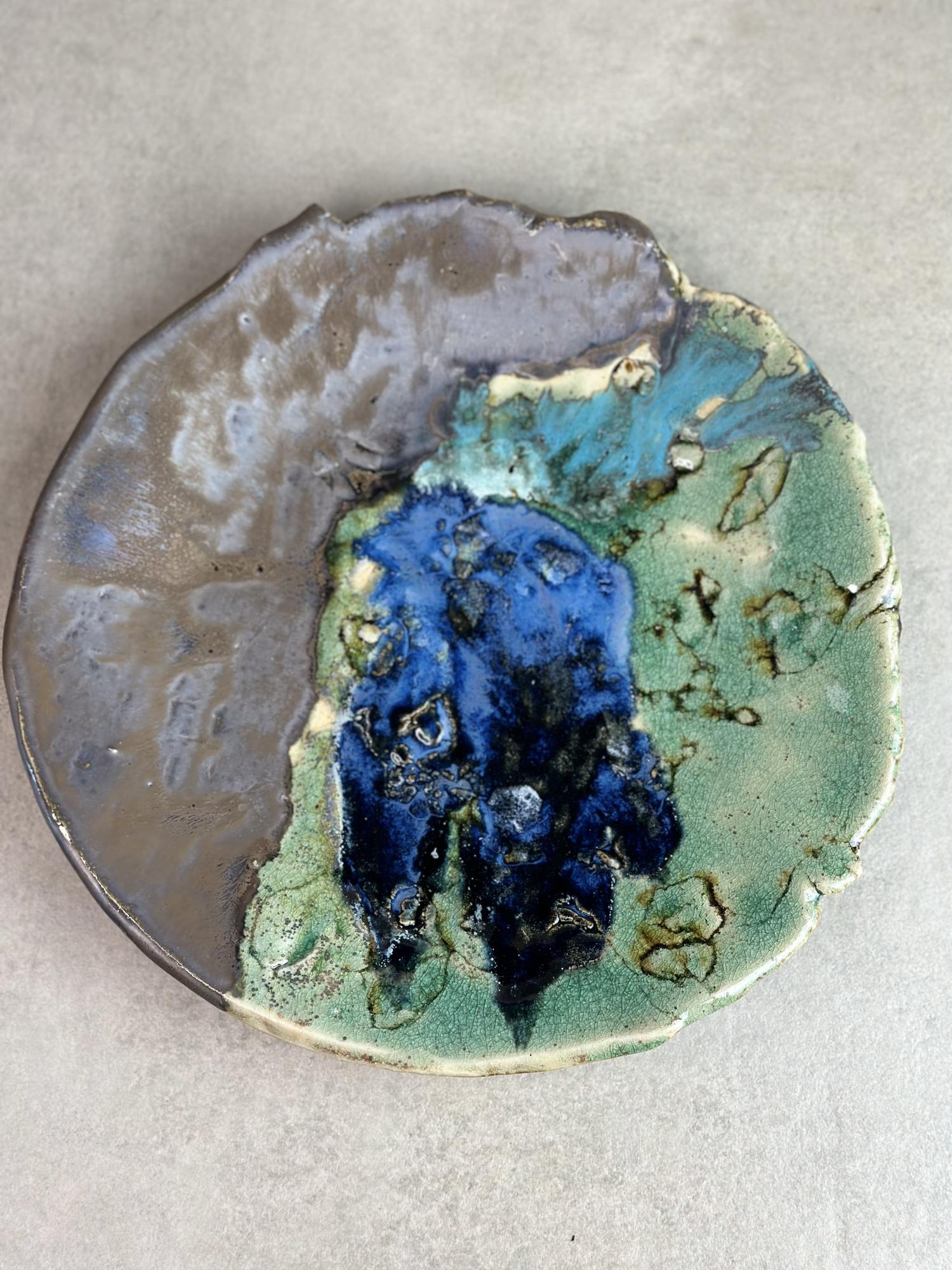 Тарелка Морской камень. 29,5см