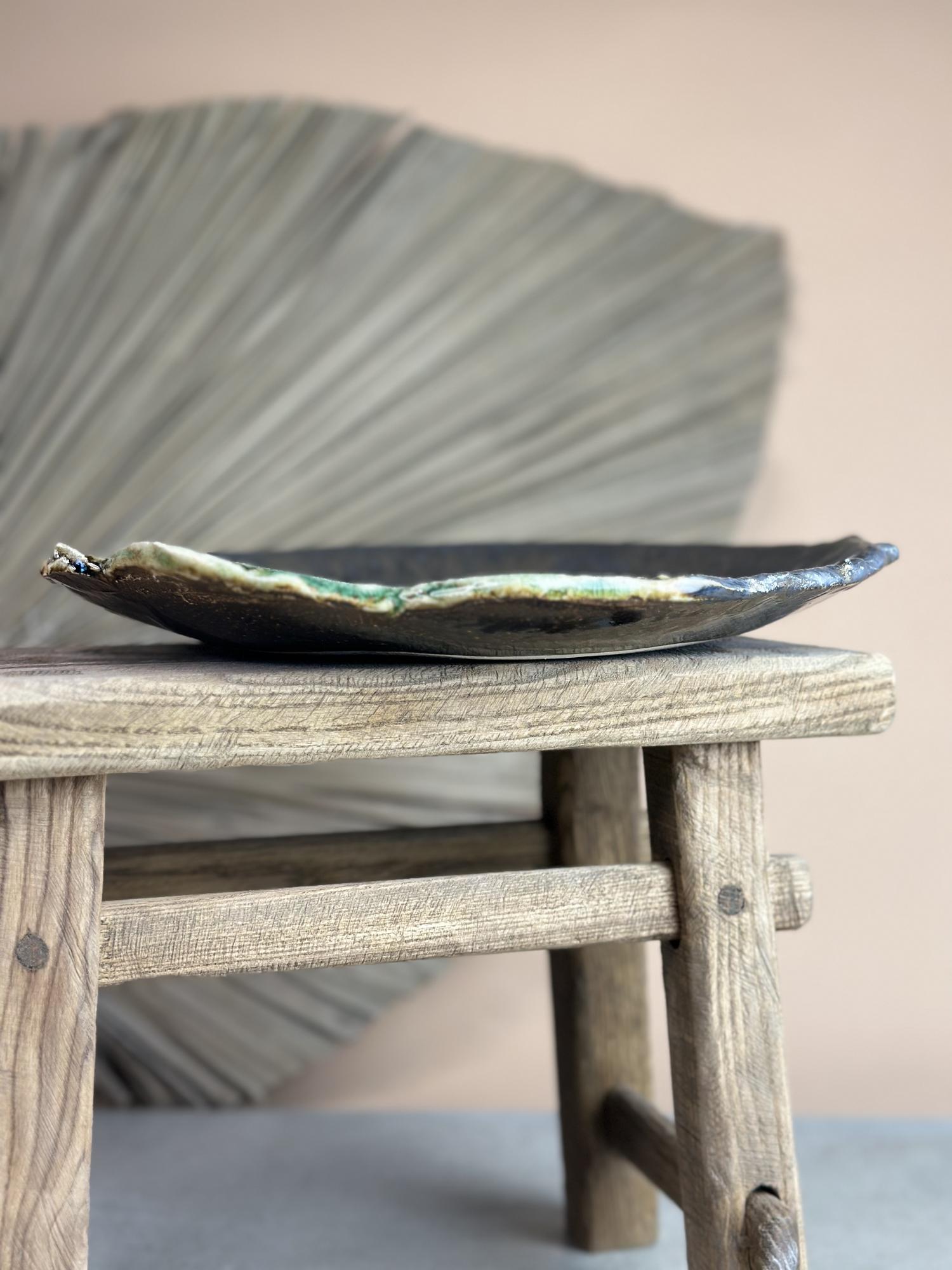 Тарелка Морской камень. 29,5см