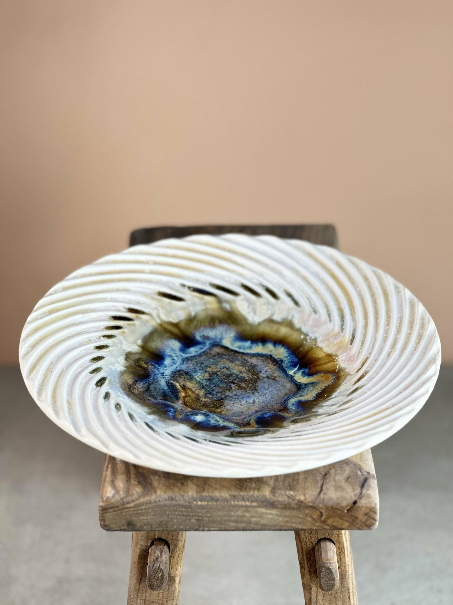 Тарелка Ракушка Диаметр 24 см