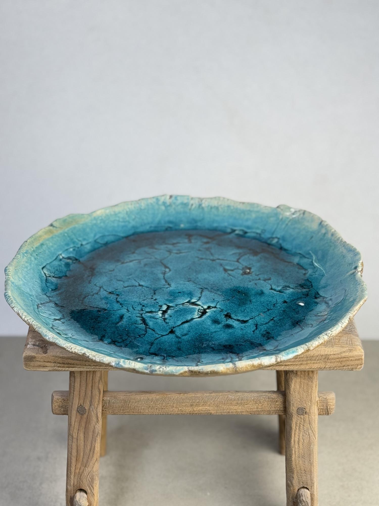 Блюдо  большое плоское Диаметр 33,5 см