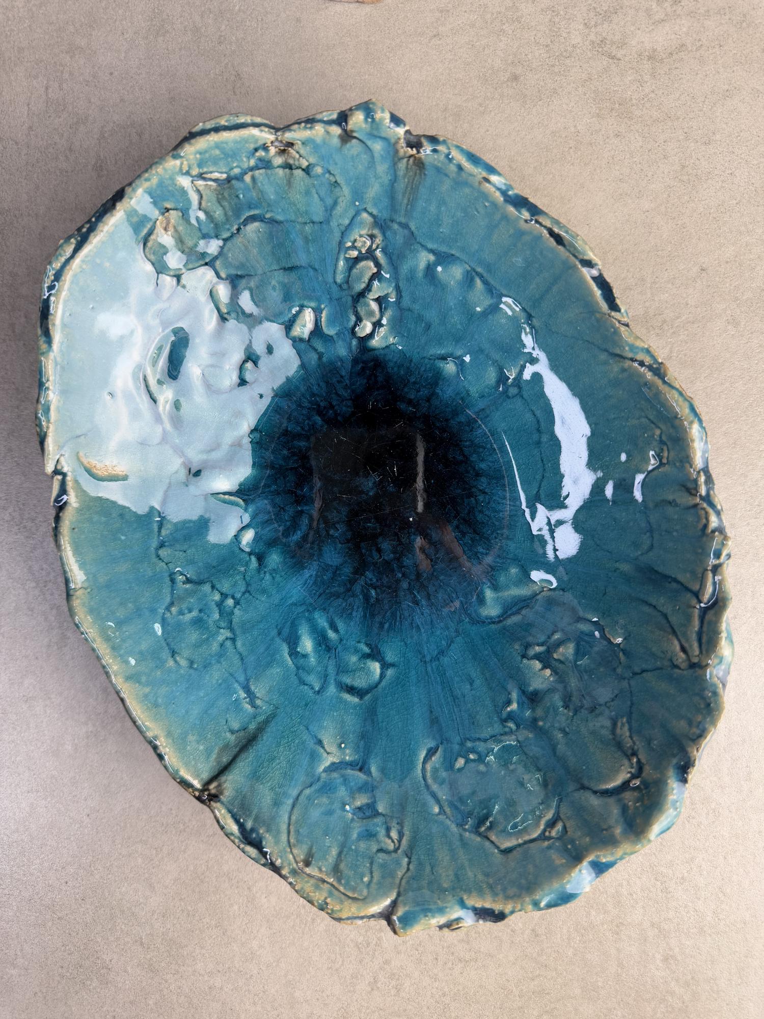 Тарелка Морской камень  Диаметр 26/21 см Высота 6см