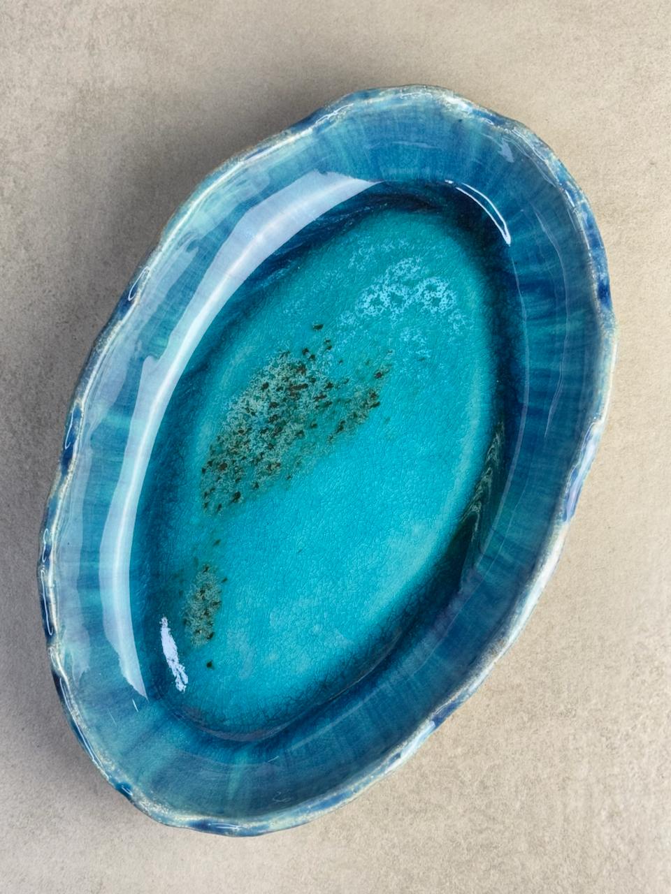 Блюдо большое глубокое Д30/20 см Высота 5см