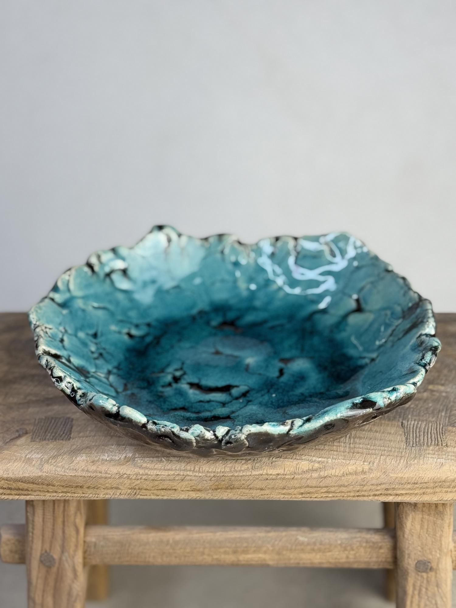 Тарелка Морской камень  Диаметр 21,5/19см