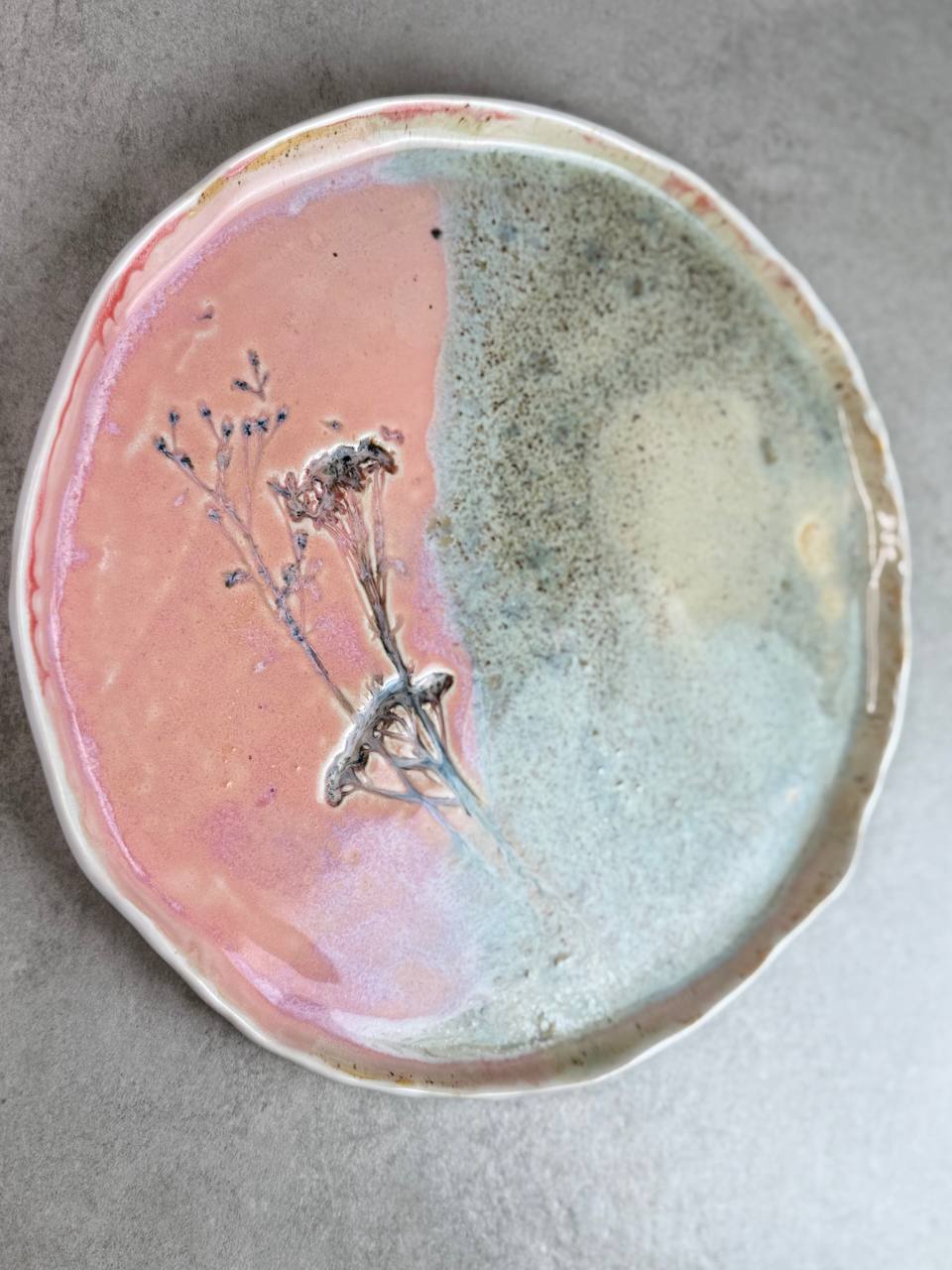 Тарелка "Тысячелистник" 29см