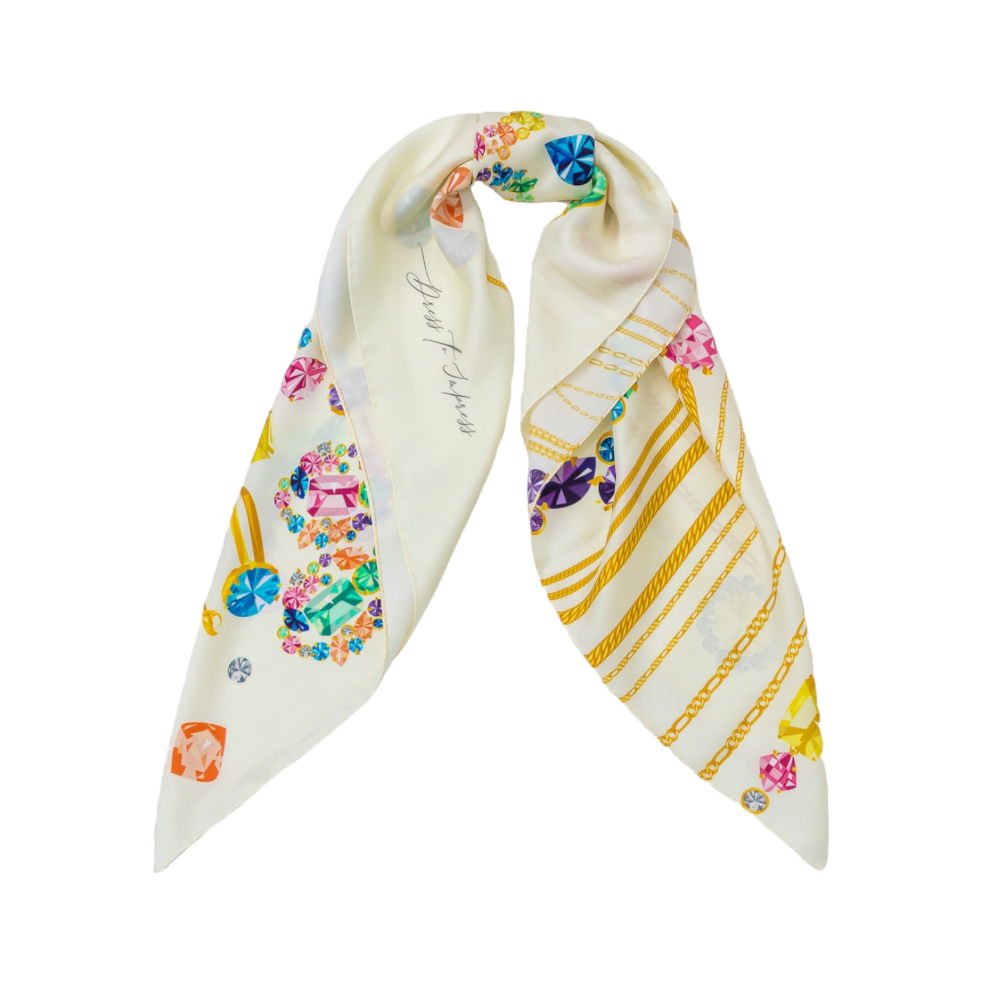 Платок "Драгоценные камни"