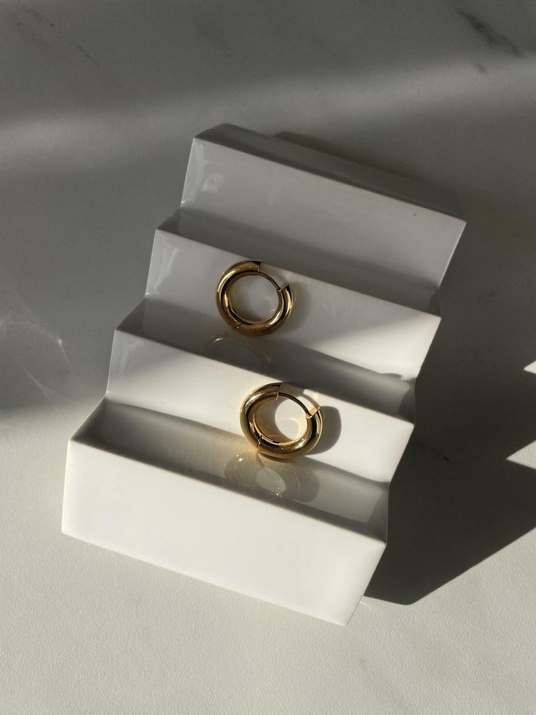 Базовые серьги-кольца