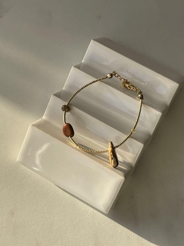 Браслет с кристаллами Пустыня