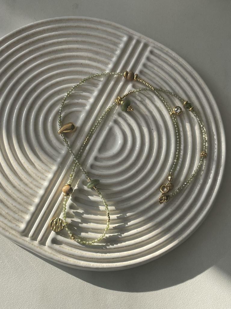 Колье Настроение Бали зеленый