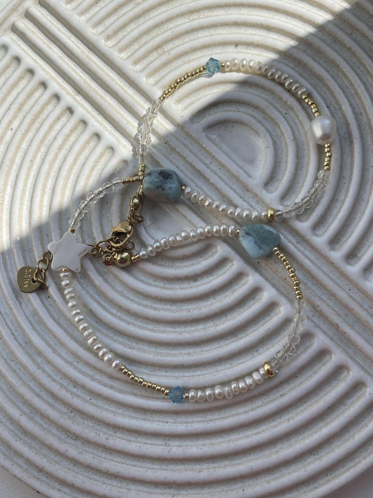 Чокер Лу-Лу голубой