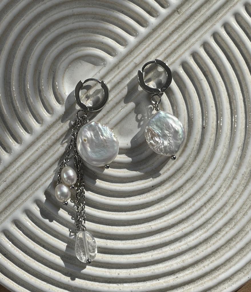 Серьги ассиметричные Джиджи