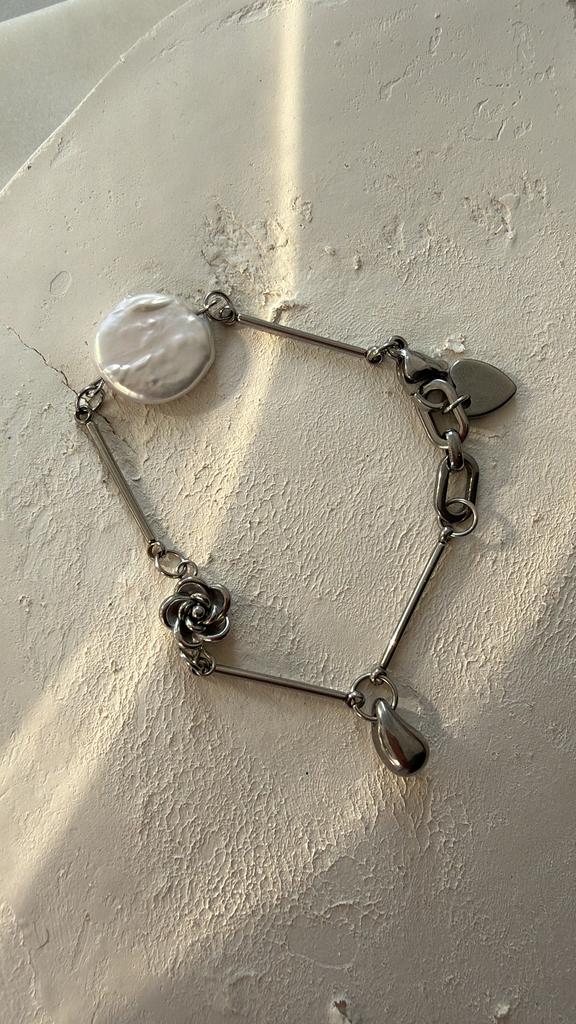 Браслет Агата сталь