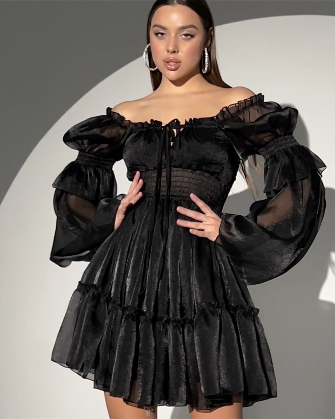 Платье Eva black