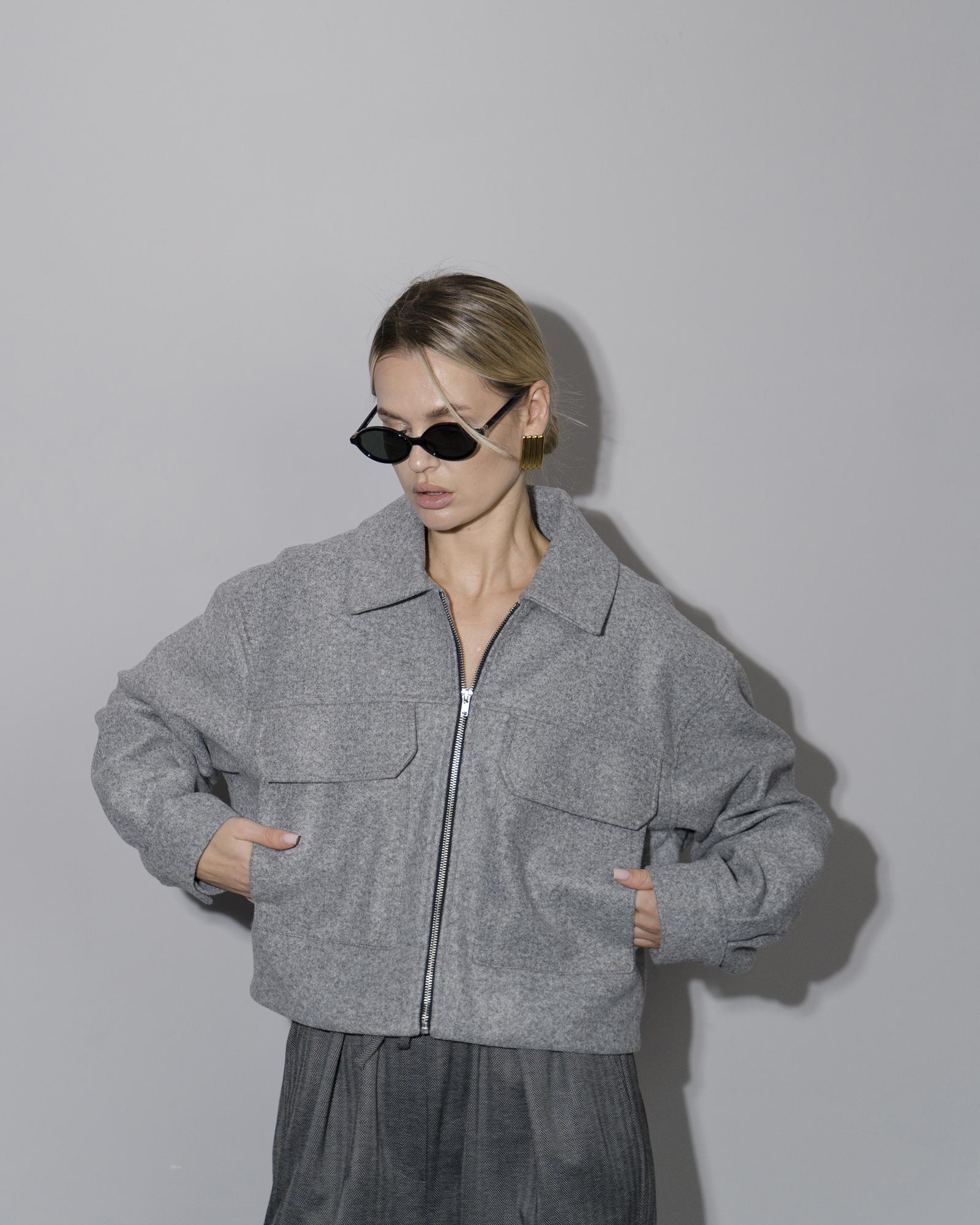 Куртка Grey драп.