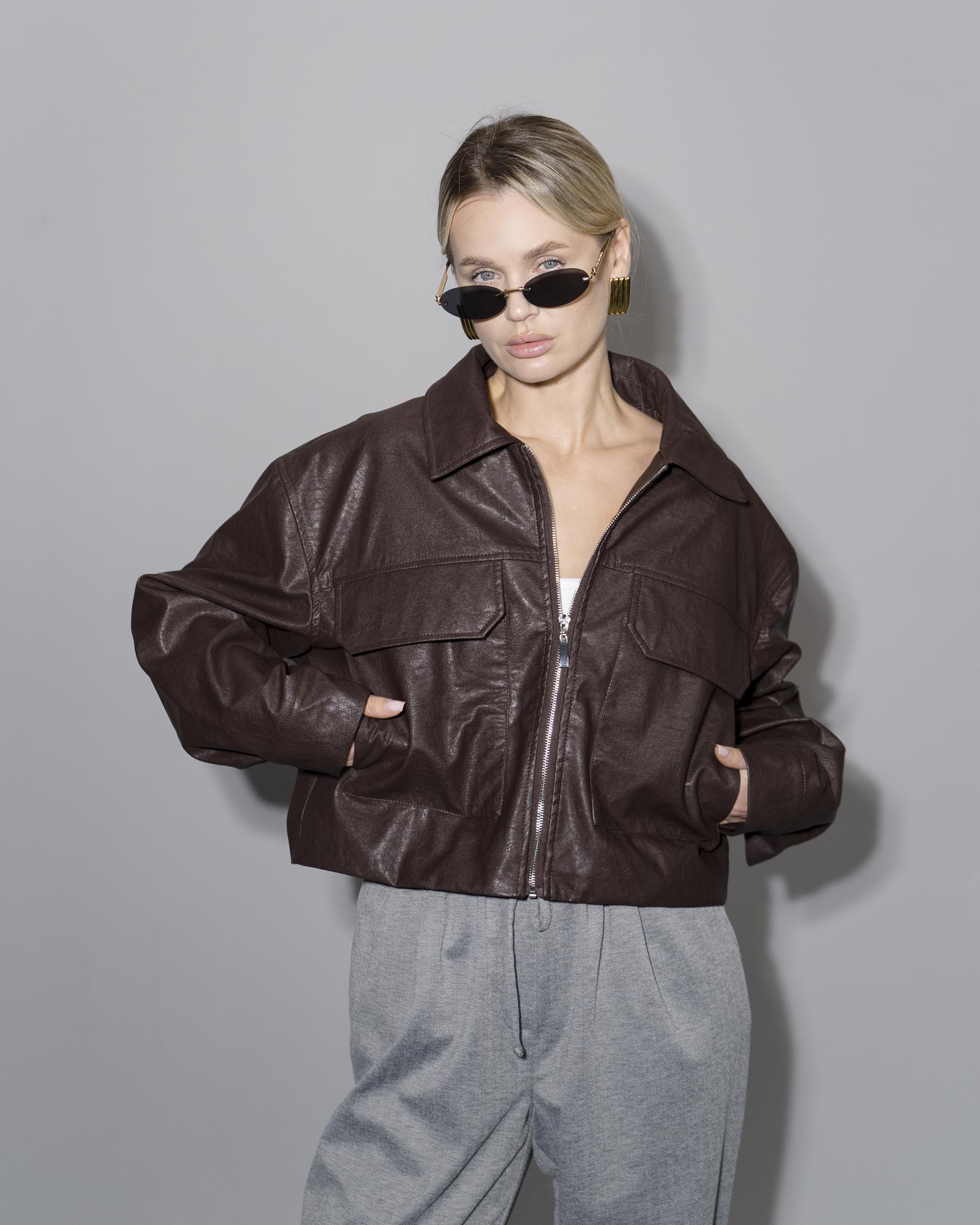 Куртка Brown э/кожа