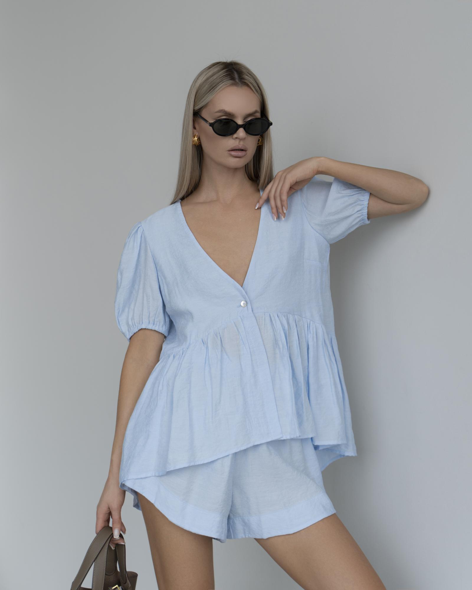 Блуза Over Blue