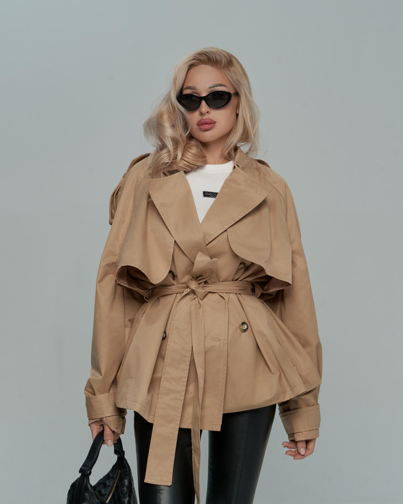 Тренч Бежевый