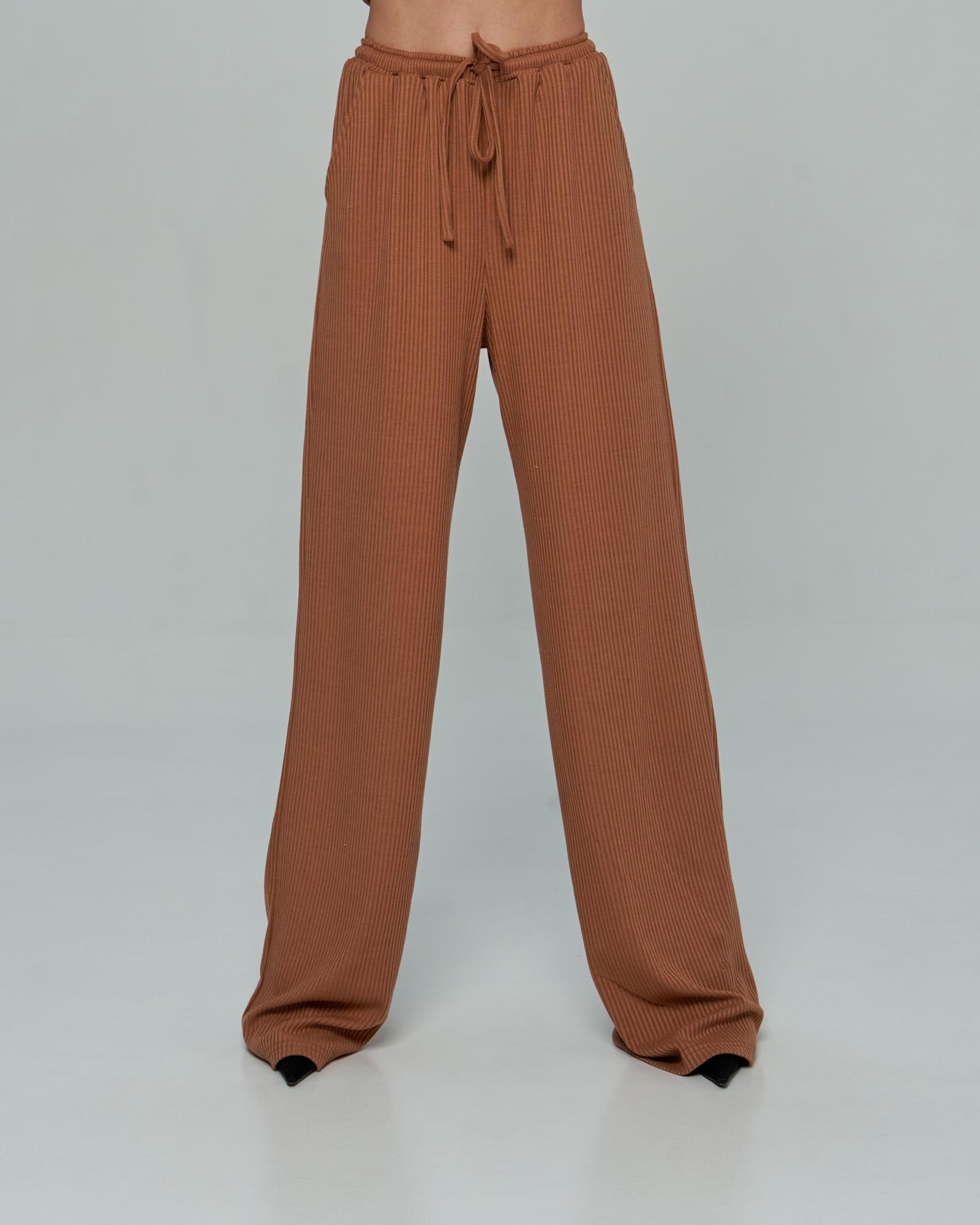 Брюки карамельные