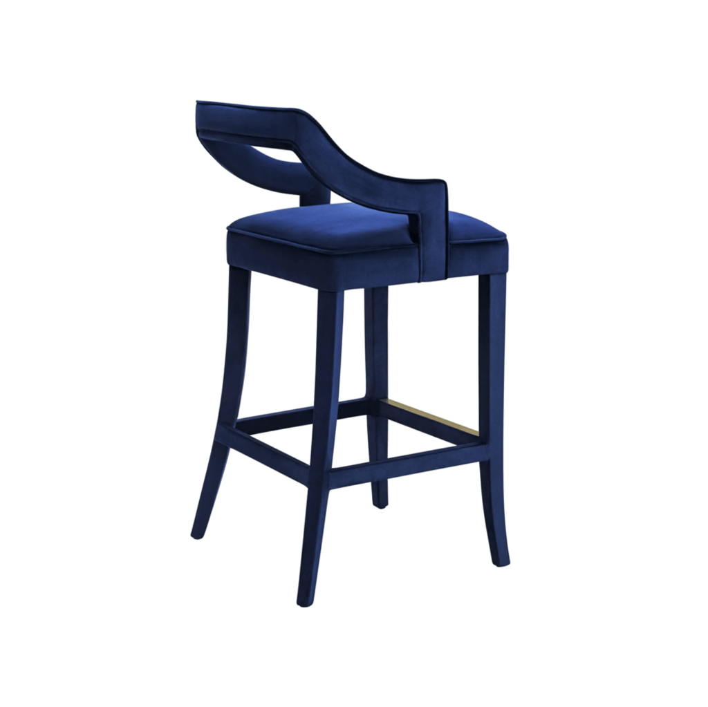 Барный стул VELVET NAVY