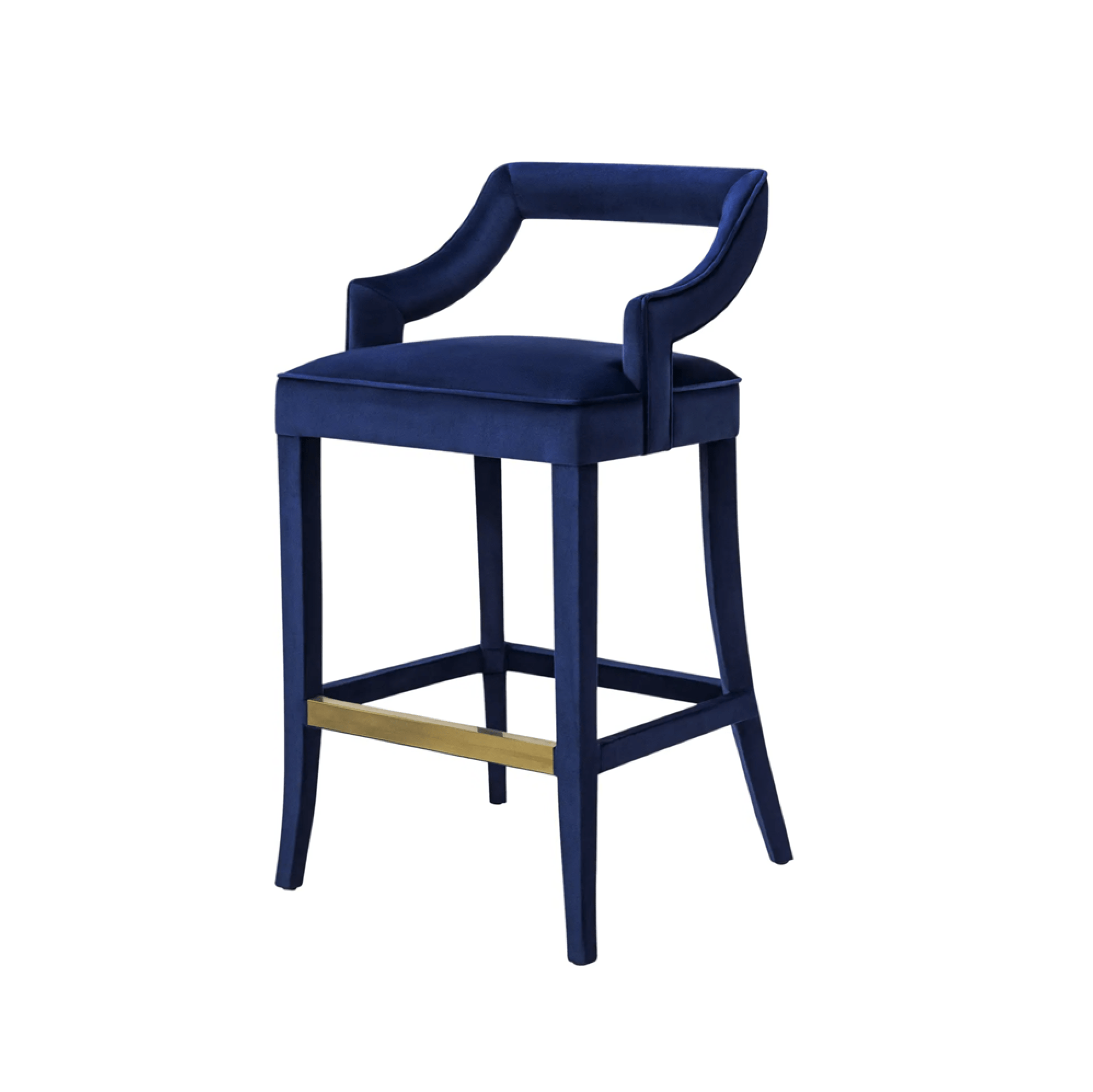Барный стул VELVET NAVY