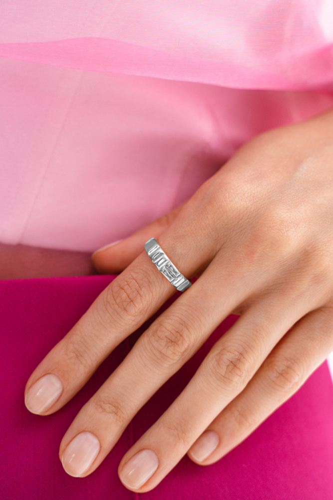 Кольцо "Конфетка" широкое