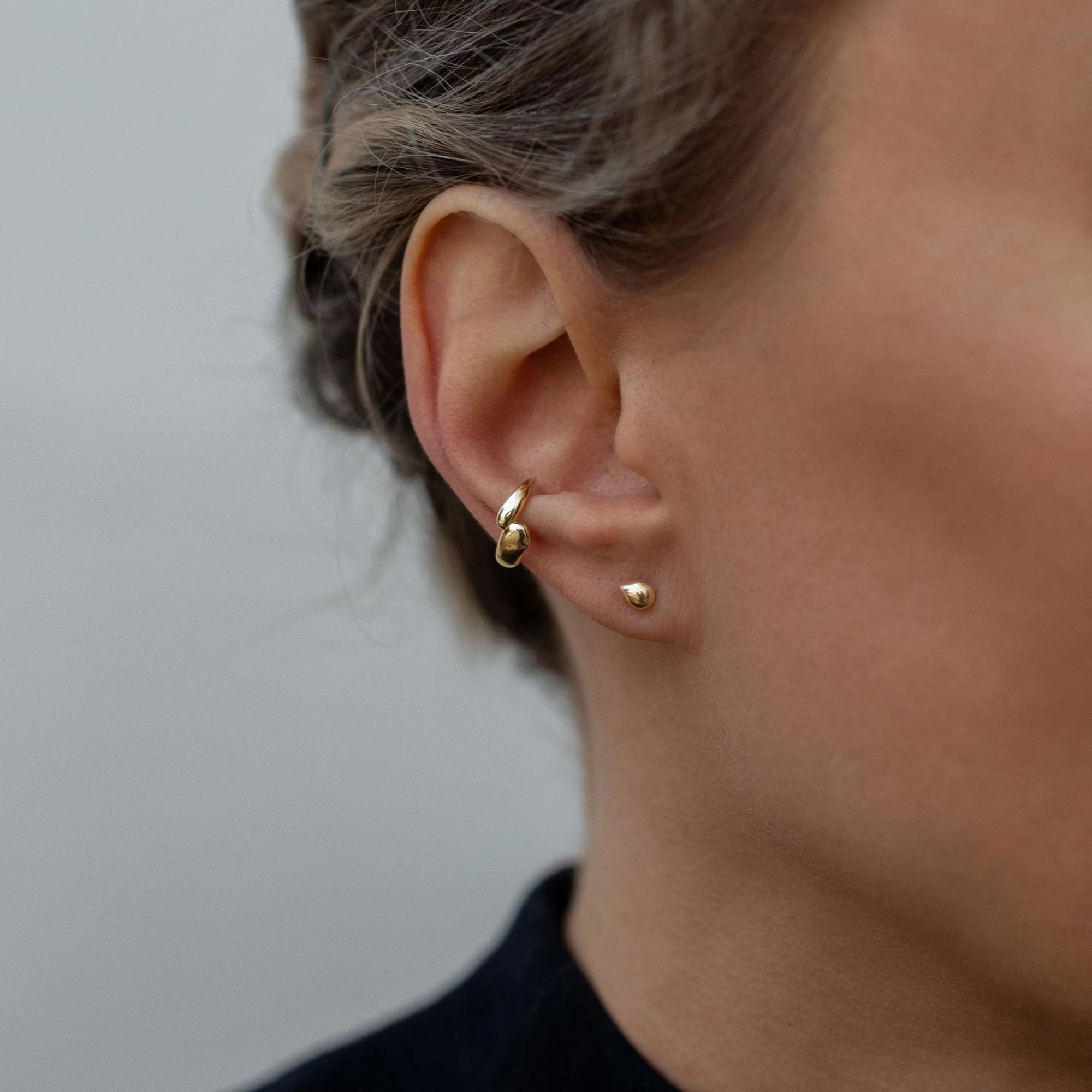 Кафф Объятия позолота - Abbraccio