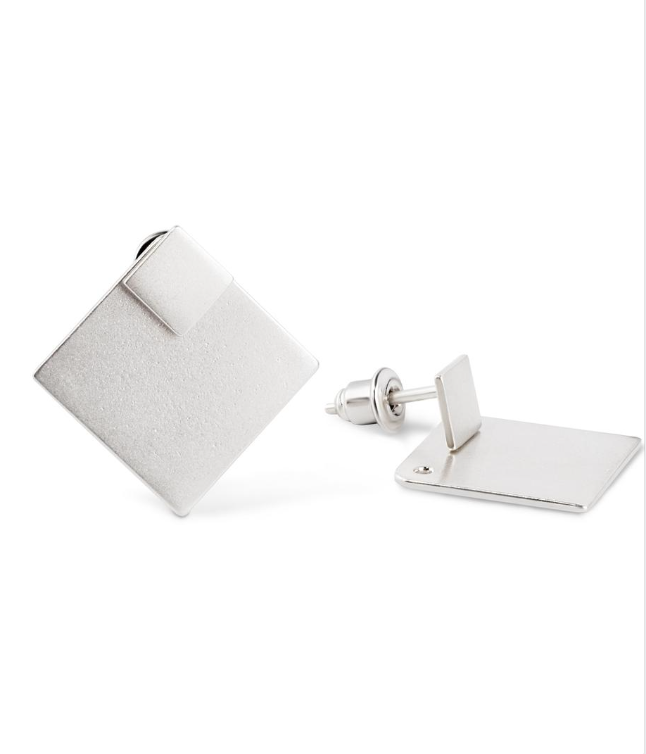 Серьги Квадратные Джекеты - Double Square (DS-E)