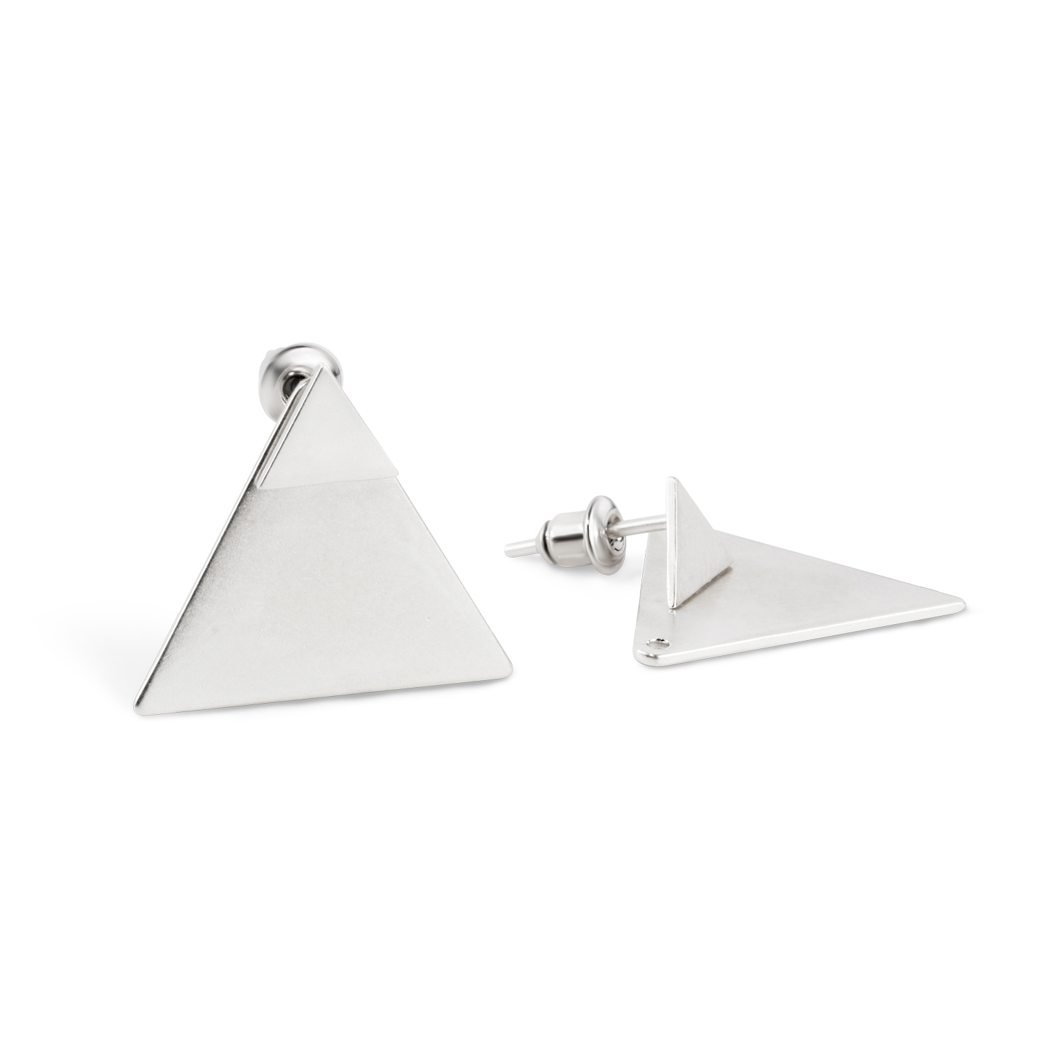 Серьги Треугольные джекеты - Double Triangle Jackets (DT-E)