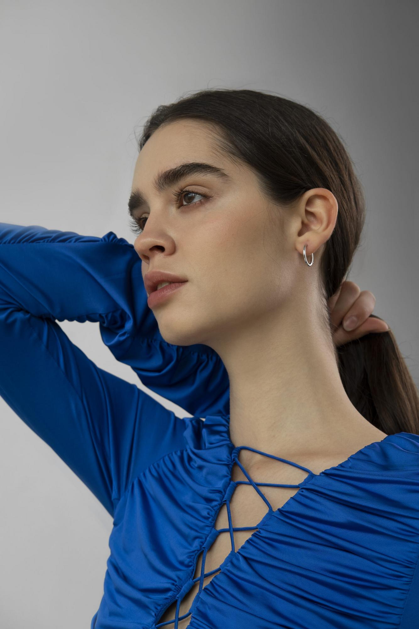 Моносерьга  поли миди - poly midi