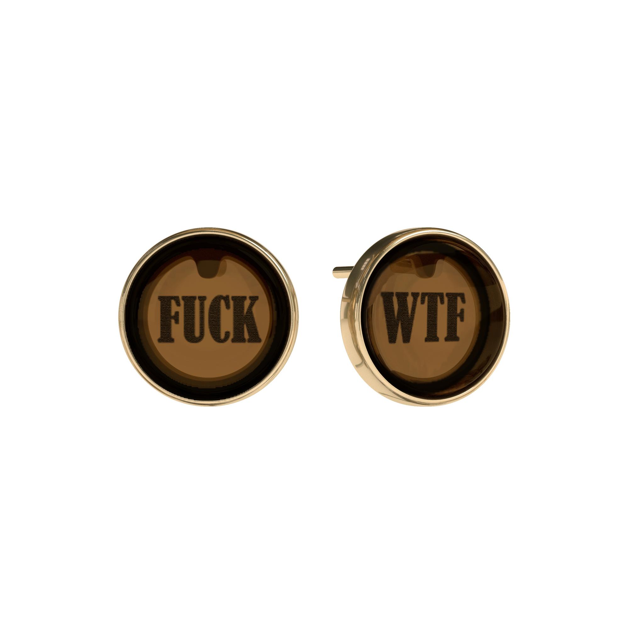 Серьги с натуральным янтарем E9234ZO