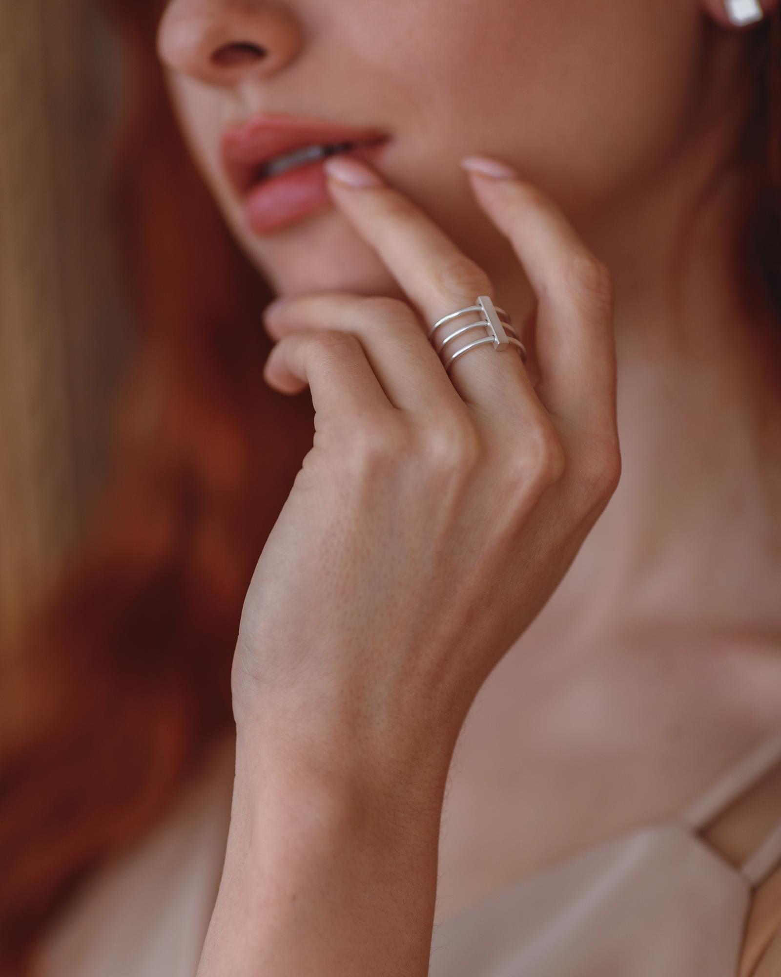 Кольцо Тройное - Box and Hoop (BH-R)