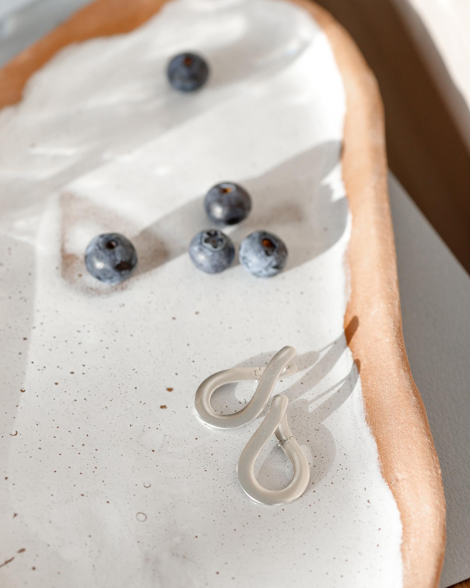 Серьги Матовая лента - Matt Band (MB-E)