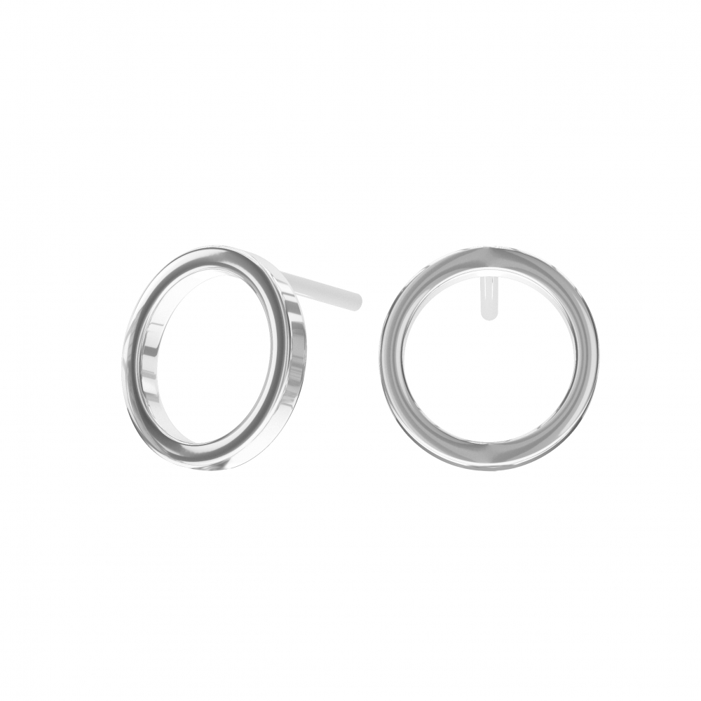 Серьги -пусеты E9319R