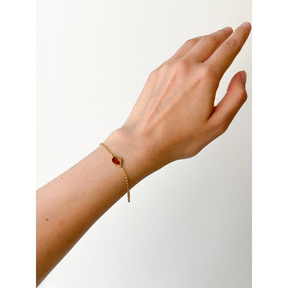 Браслет из натурального янтаря