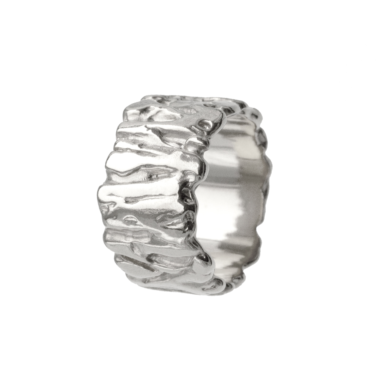 Кольцо Карамель широкое