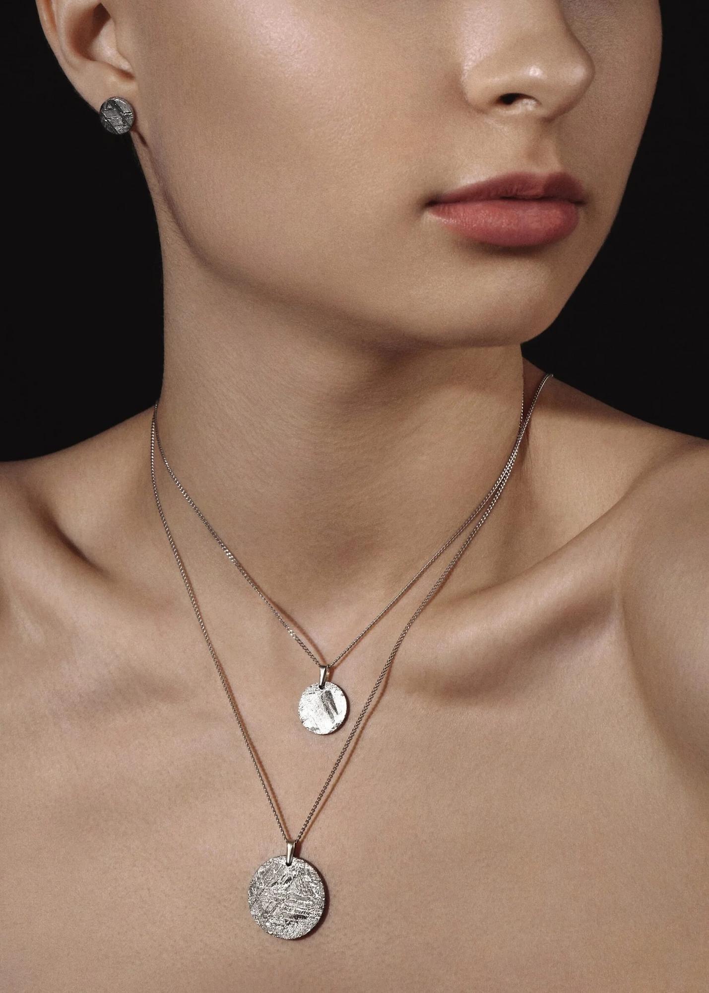 подвеска - круг маленький в родии