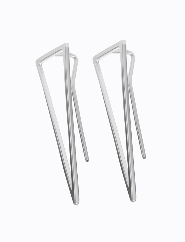 Серьги «Треугольники»