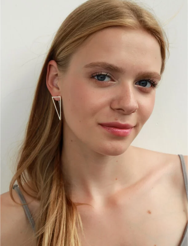 Серьги «Треугольники»