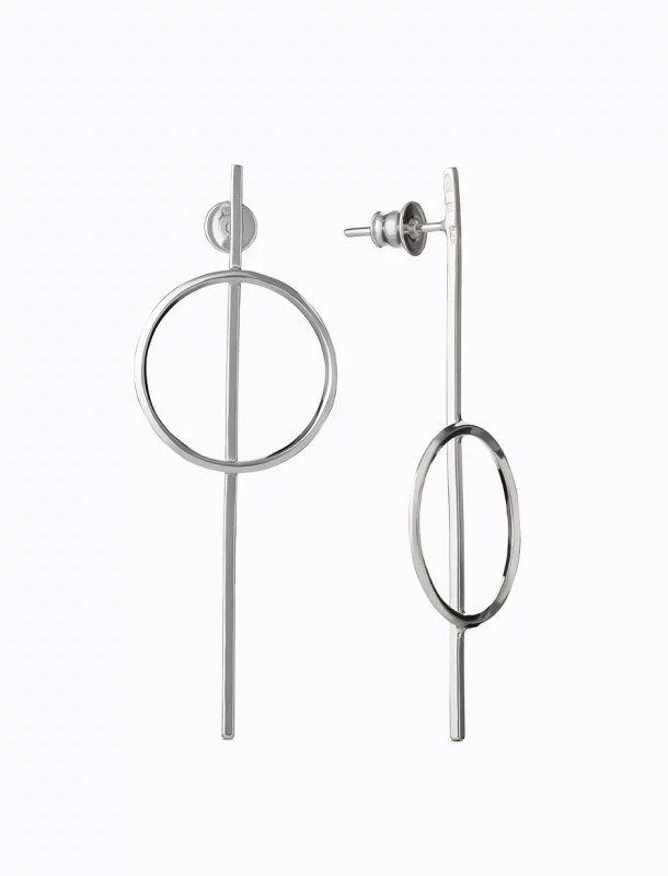 Серьги  «Асимметрия»