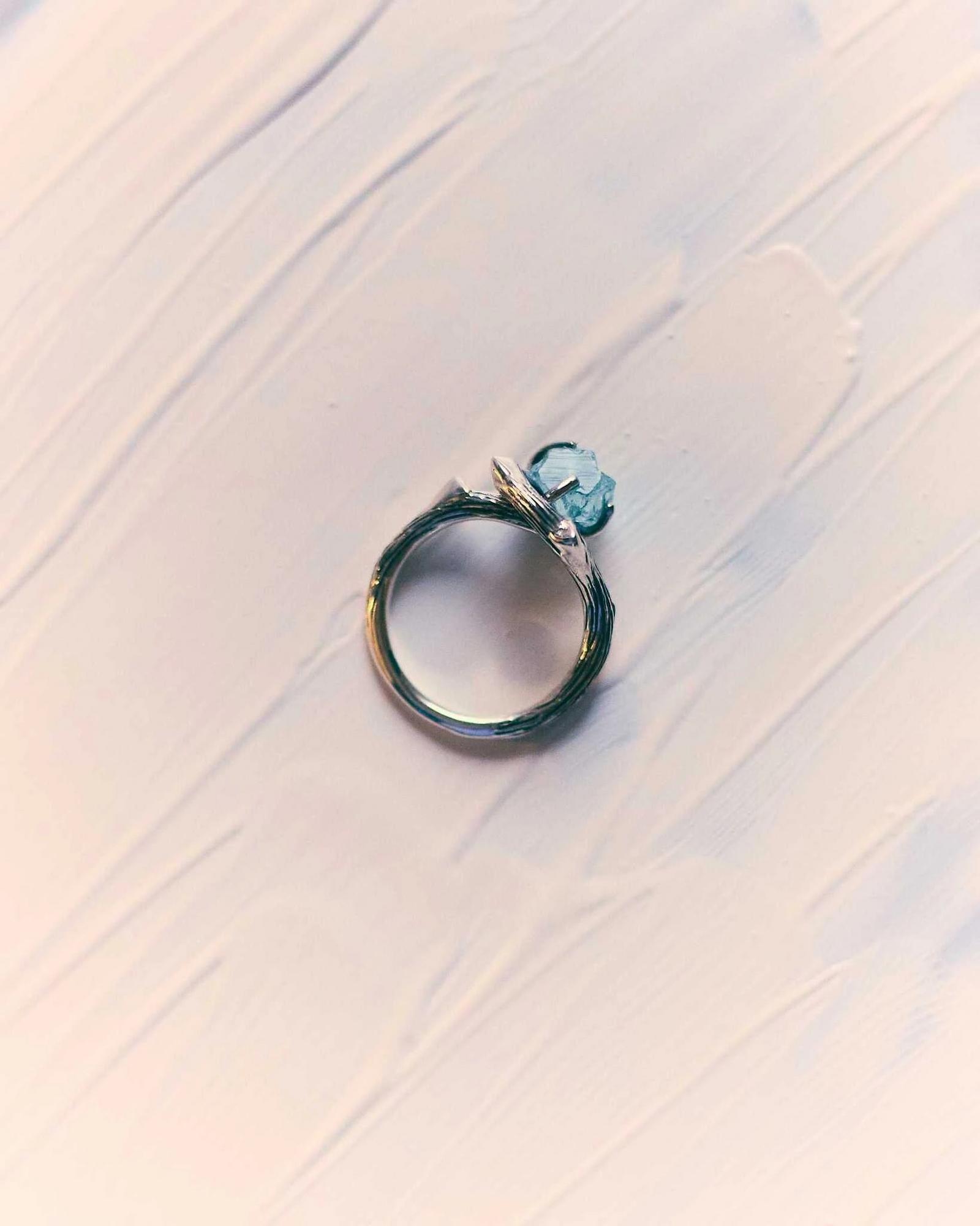 Kольцо ОРИДЖИН - ORIGIN с аквамарином