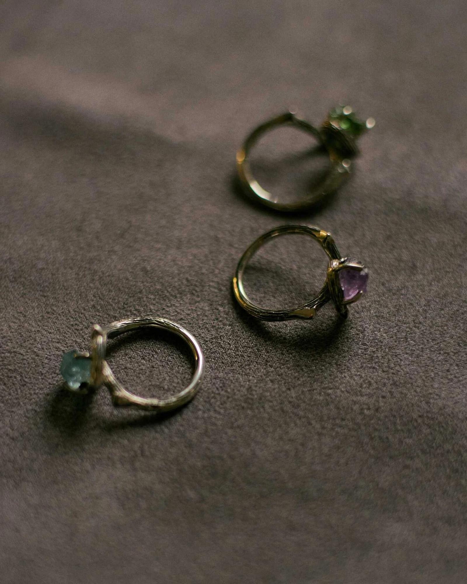 Kольцо ОРИДЖИН - ORIGIN с аметистом