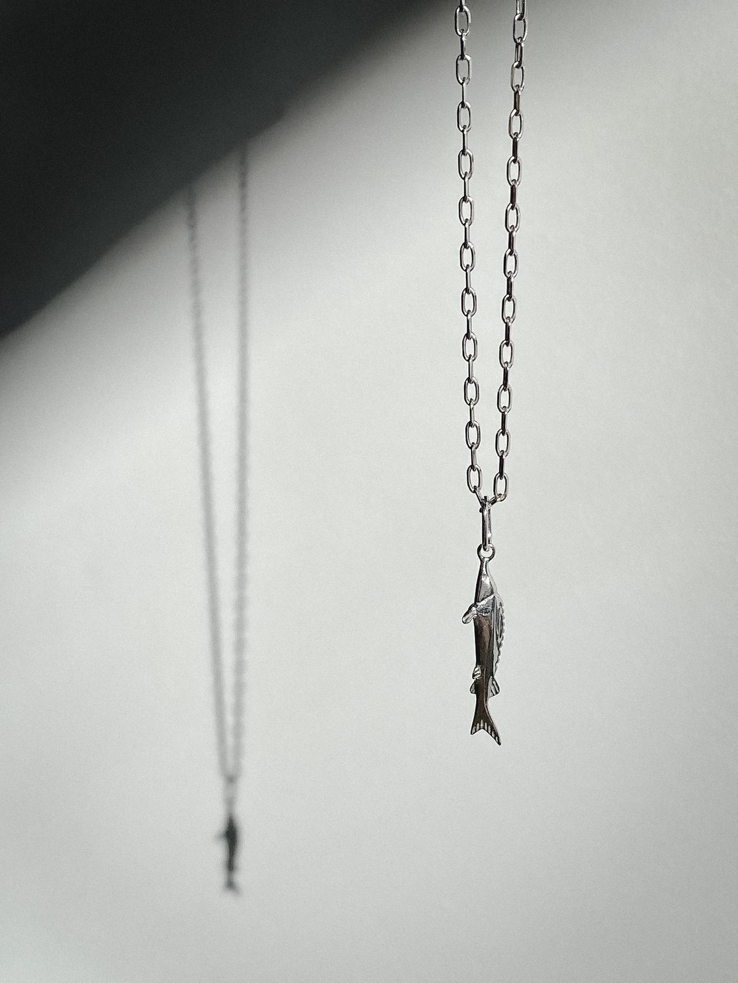 Серебряная подвеска «Стерлядка»