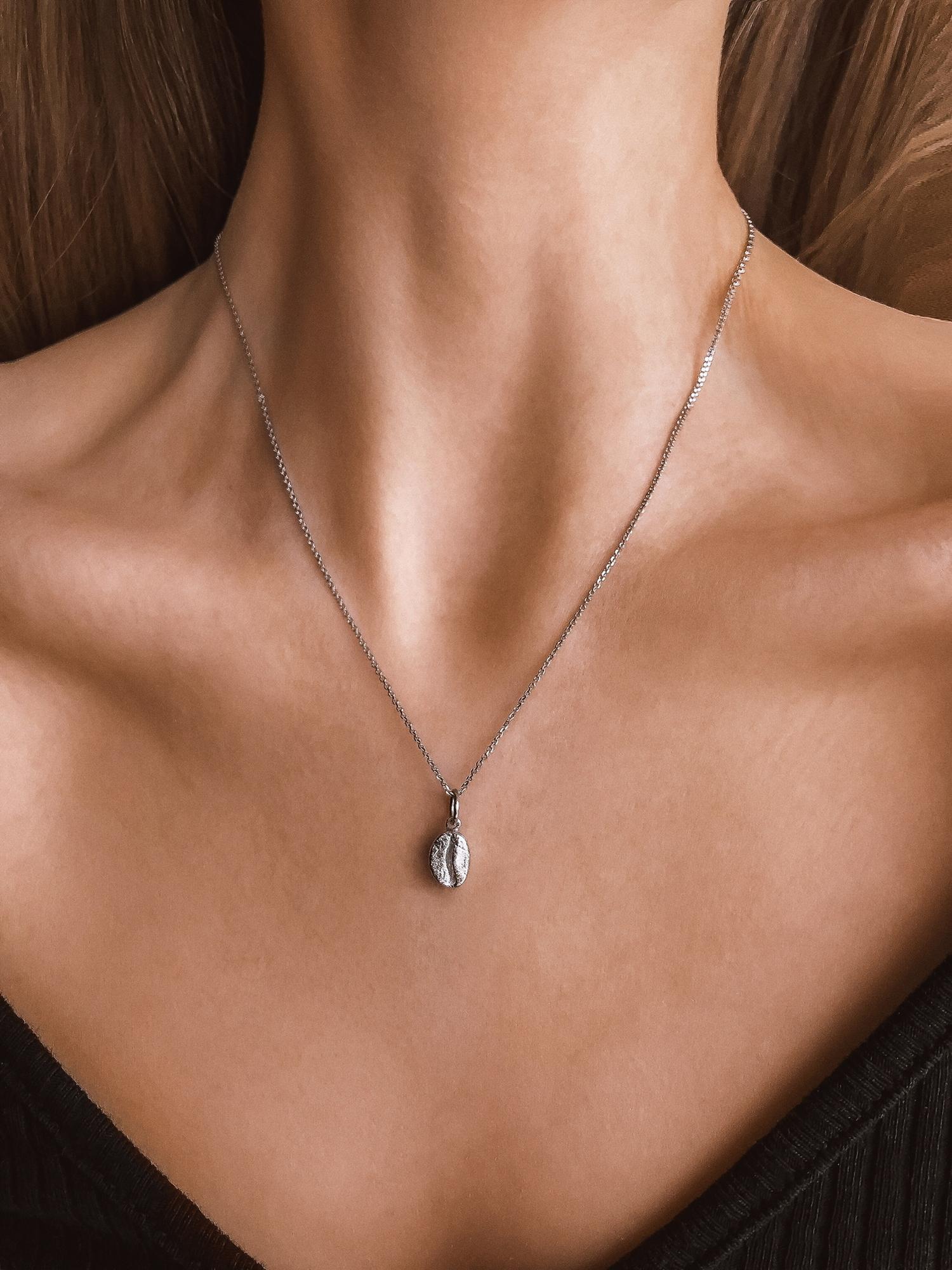 Подвеска "Кофейное зерно"