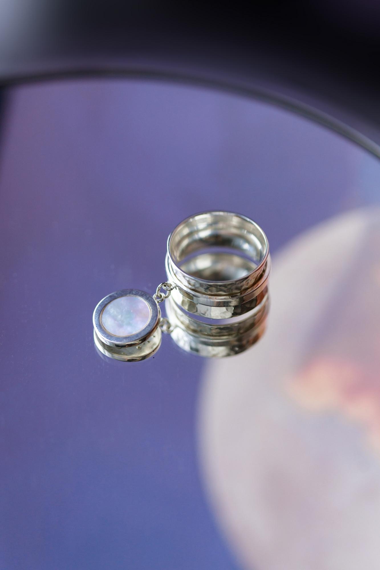 Кольцо МЕДИТАЦИЯ - MEDITATION с подвесом