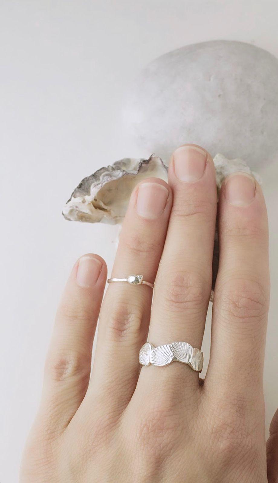 Кольцо "Малышка-ракушка"