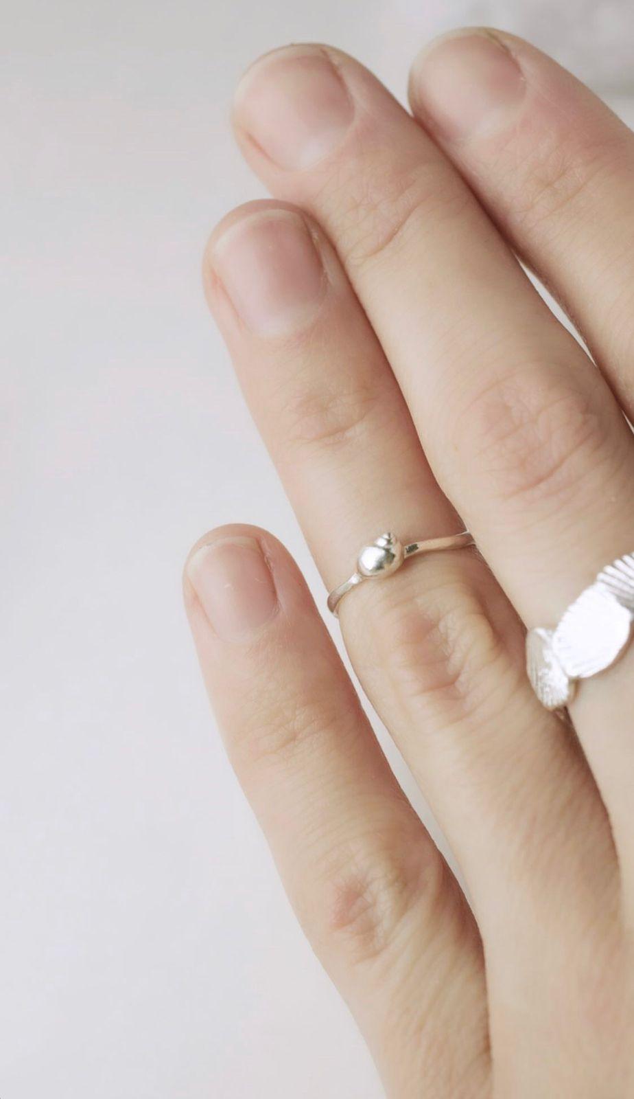 Кольцо "Малышка-ракушка"