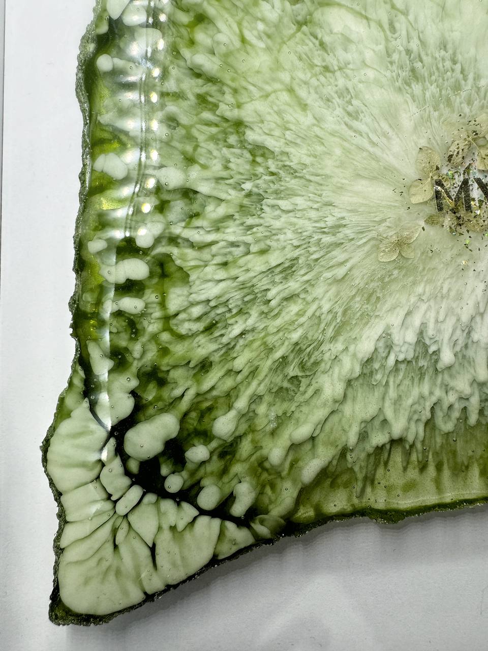 декоративное плато "осколок"