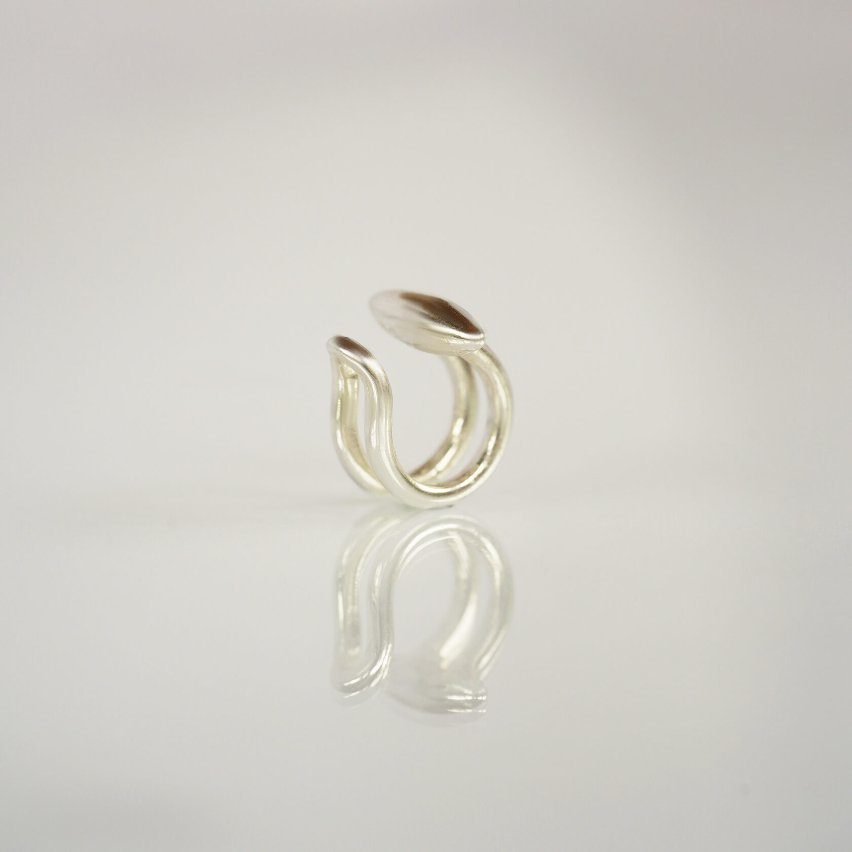 Серебряный кафф Сингл