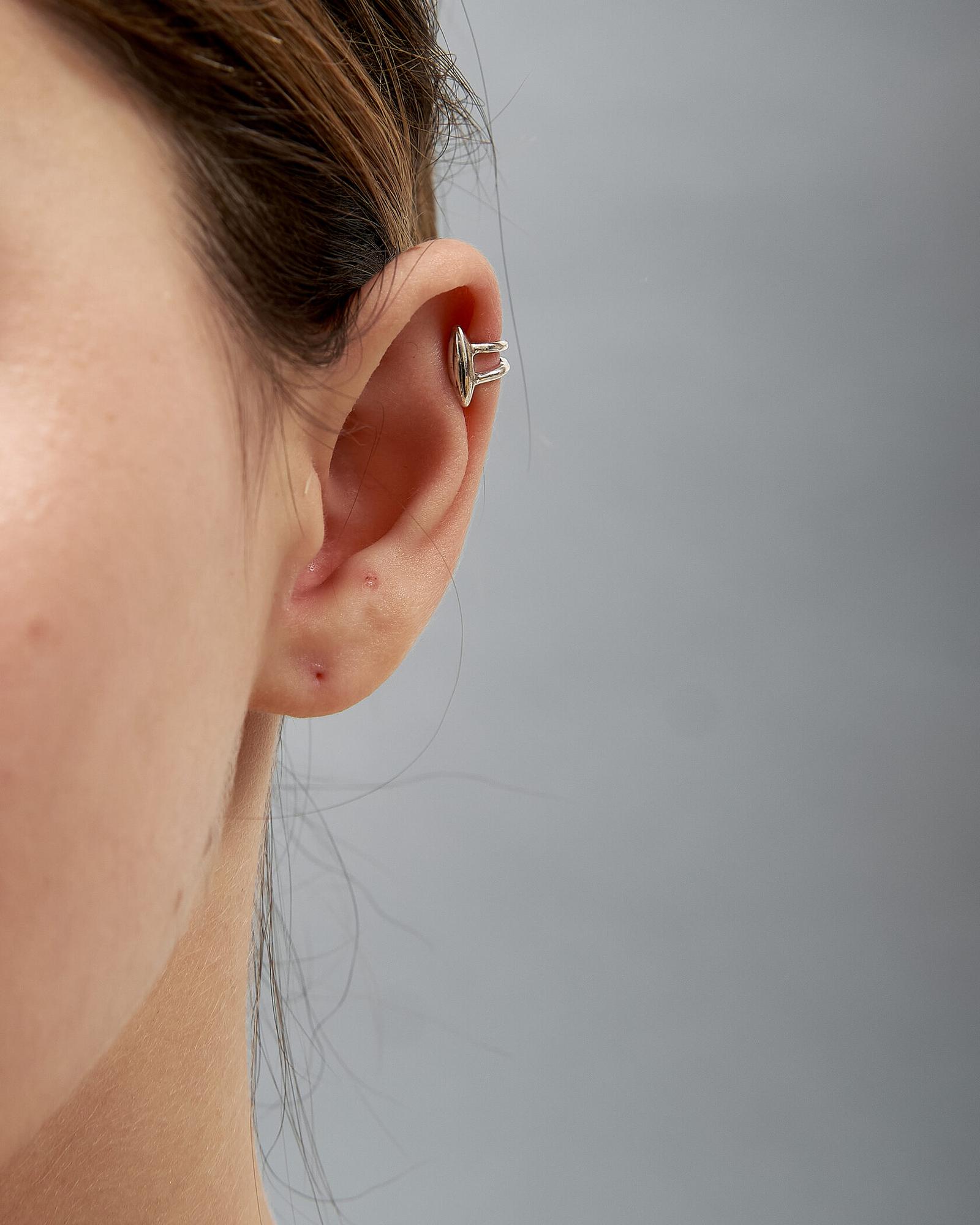 Серебряный кафф Сингл