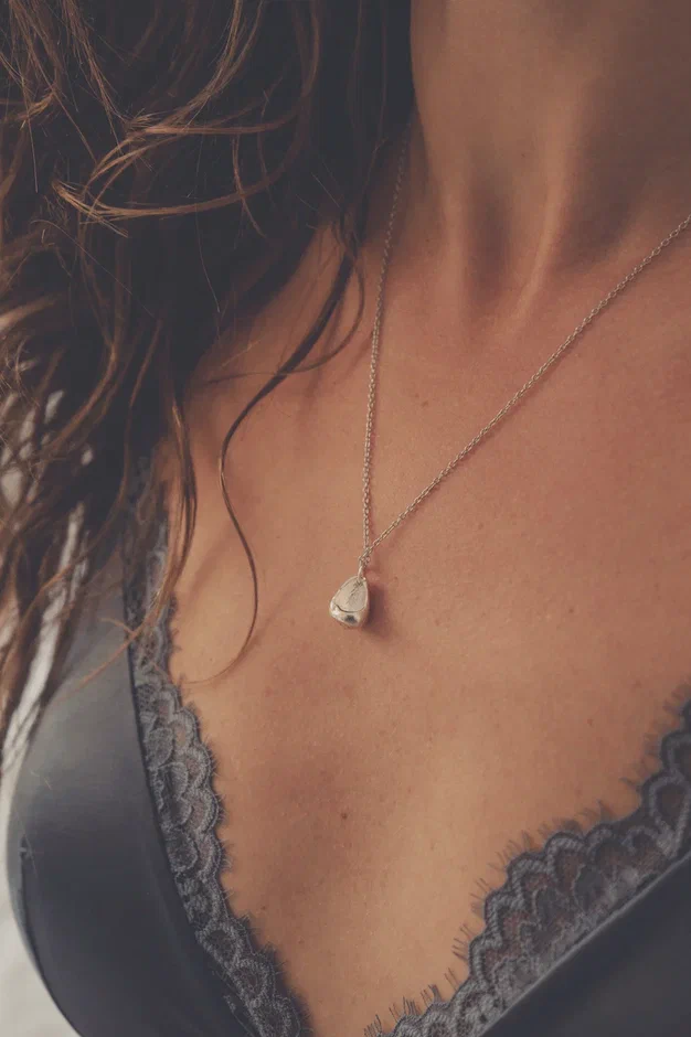 Подвеска "Ракушка" капля большая