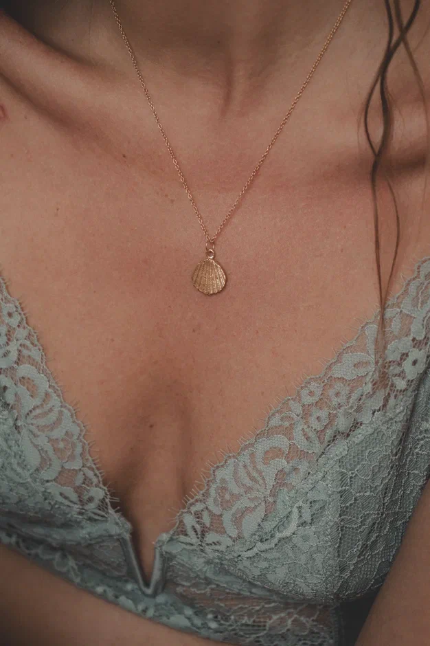 Подвеска "Отпечаток ракушки" малая